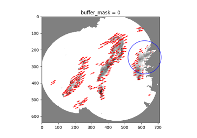 Handling of no-data in Lucas-Kanade